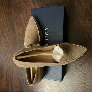 Cole Haan Women's Brown Suede Flats